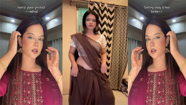 Beautiful Babe Showing – With Clear Talking