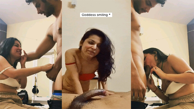 Indian Wife Sucking – Husband Dick Ready for BDSM Taking Cum