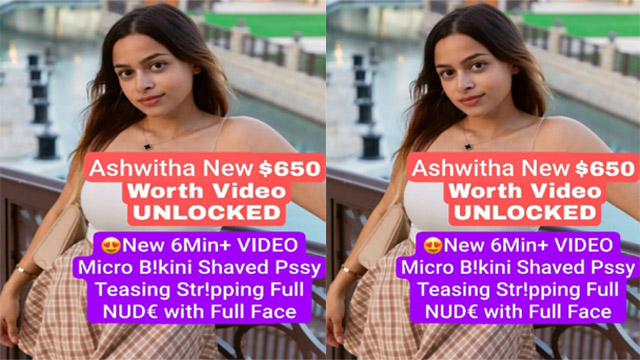 Ashwatha Most Demanded 0nlyFans Exclusive New 6Min