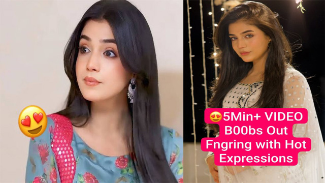Beautiful Famous Actress & Model gets – Crazy in her Debut Boobs Out Fngring with Hot Expressions Full 5Min