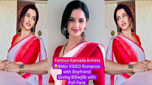 Kannada Actress Full Romancing with Boyfriend – Giving Blowjob Fucked