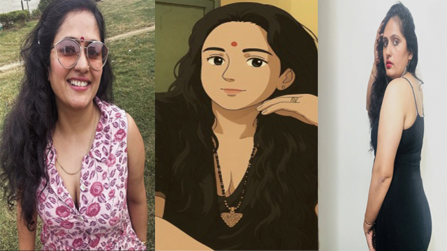 Delhi Busty Model Draupadi Bhatt Seducing Nude