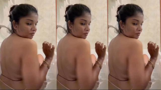 Tamil Actress Sabbita Roi Insta Exclusive Video