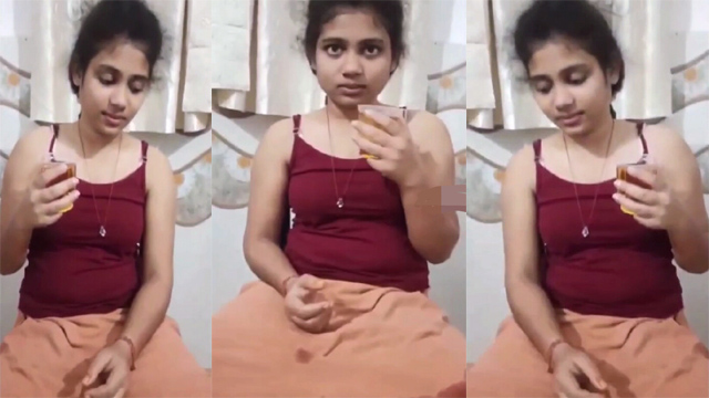 Hot Drinking Innocent Girl – Before Fucking Dick Mms