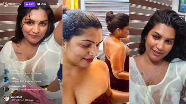 Reshma’s Exclusive Live Chat – Full Nude Big Booty Show