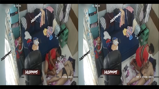 Desi Milf Bhabhi Messaging Her Maid Captured lPCam Video